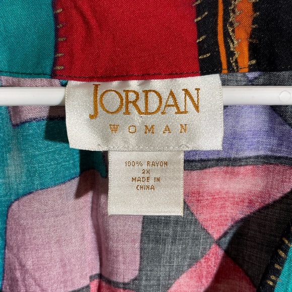 Jordan Woman Vintage Shirt 2X - Picture 5 of 5